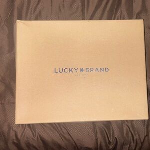 Lucky Brand LK Sairo Napa Red Leather Booties